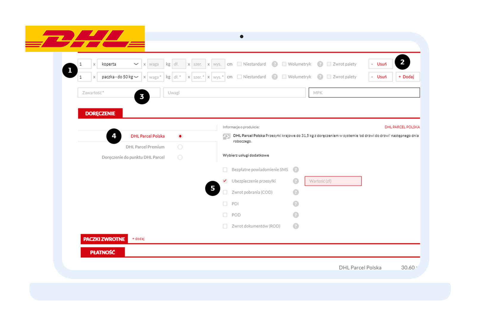 Integracja DHL z WooCommerce Integracja DHL z WooCommerce