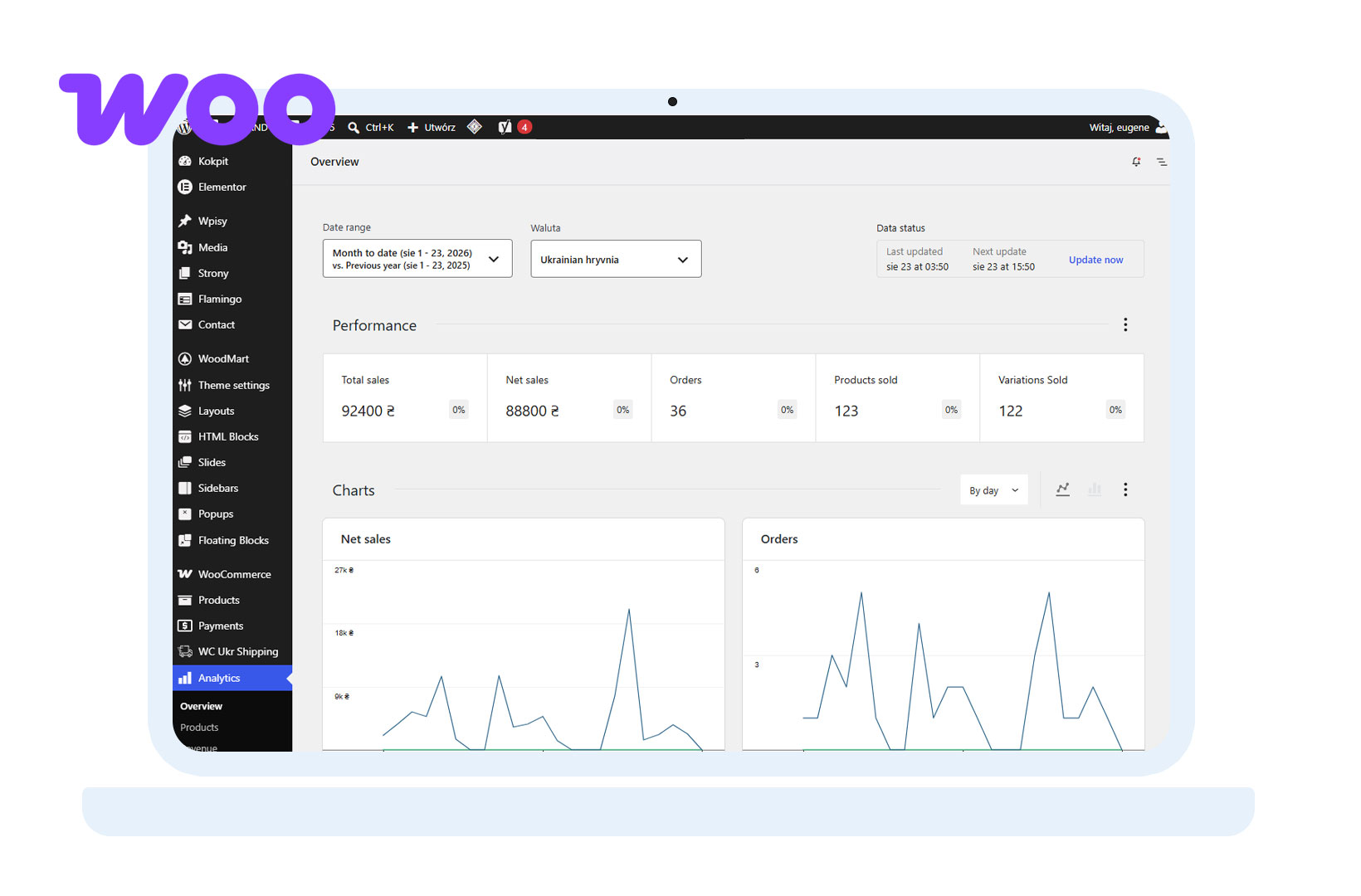 Administracja i opieka techniczna WooCommerce Administracja i opieka techniczna WooCommerce